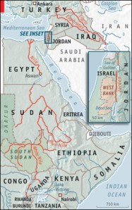 Global Worldwide water relations