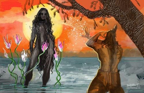 Bulomai_Bruhu_Puloman_Indrani_Sasi_Indiran_Lords_Mahabharatha_Agni_Fire_God_Varuna_Shanmuga_Vel